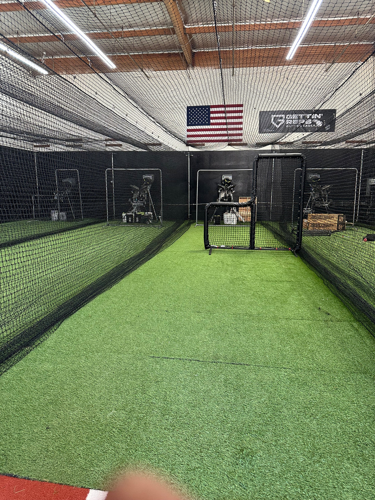 * Retractable Batting Cage for Baseball/Softball/Cricket (Net and Cable Kit)
