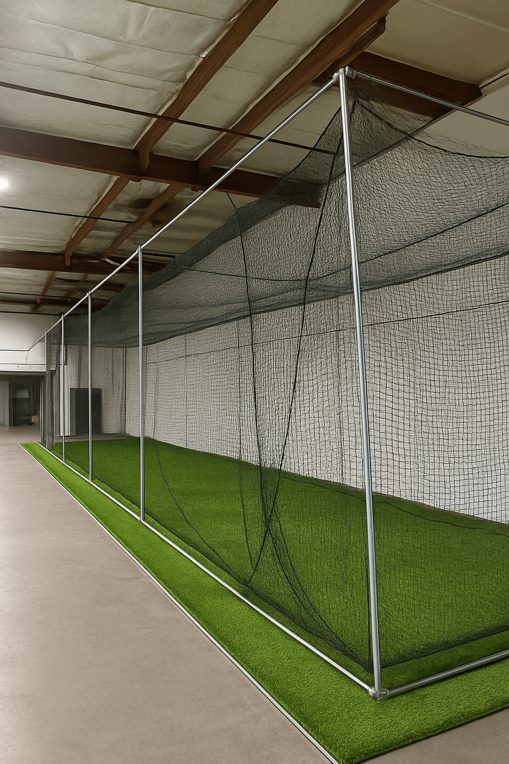 *Batting Cage for Baseball/Softball/Cricket (Free Standing Cage-Net Installed Inside of the Frame)