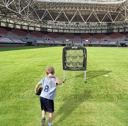 Train effectively with the 9 Hole Baseball/Softball Pitching Strike Zone 28”x27” - Heavy Duty and Portable for accuracy.