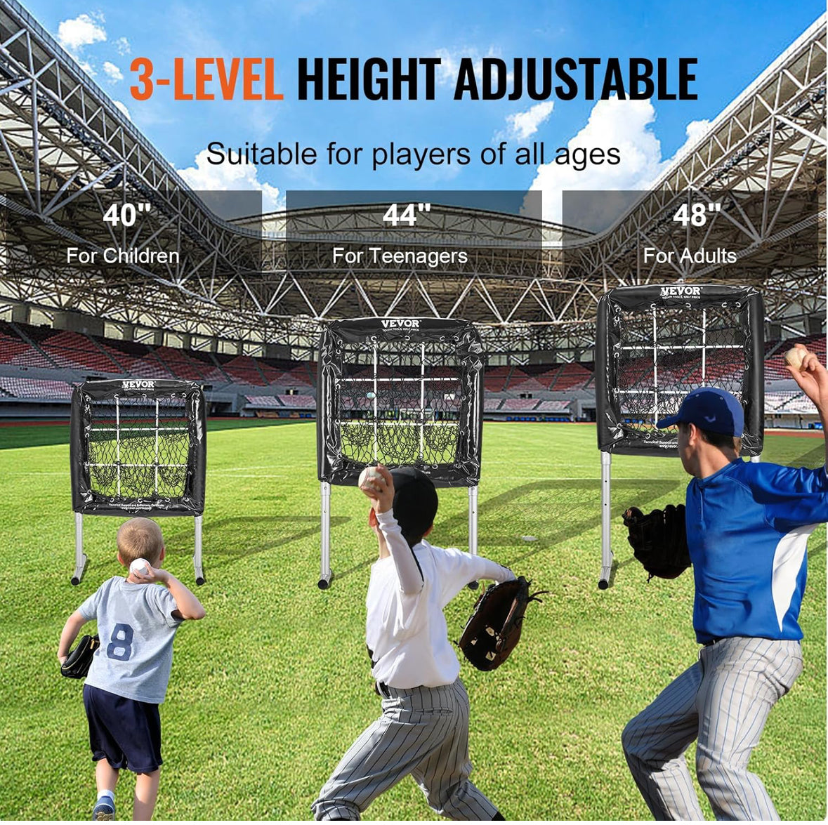 Transform your practice with the 9 Hole Baseball/Softball Pitching Strike Zone 28”x27” - Heavy Duty and Portable.