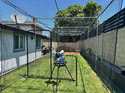 *Batting Cage+Jr.HackAttack+Hitting Mat & Heavy Duty L-Screen)