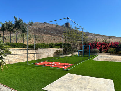 *Batting Cage for Baseball/Softball/Cricket (Free Standing Cage-Net Installed Inside of the Frame)