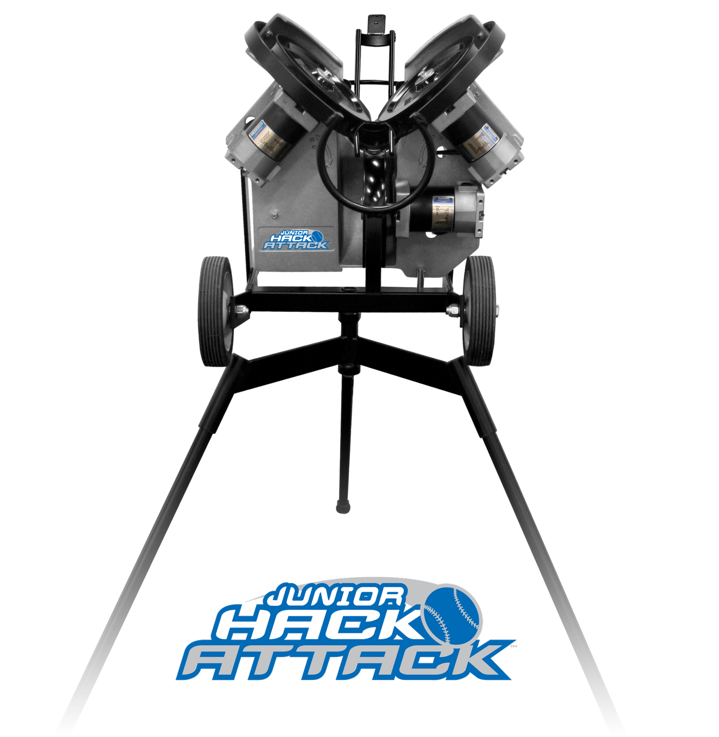 *Jr. Hack Attack Baseball Pitching Machine with a 30 Count Diamond Baseballs  (Free Shipping)