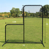 Baseball L-Screen -Heavy Duty & Portable