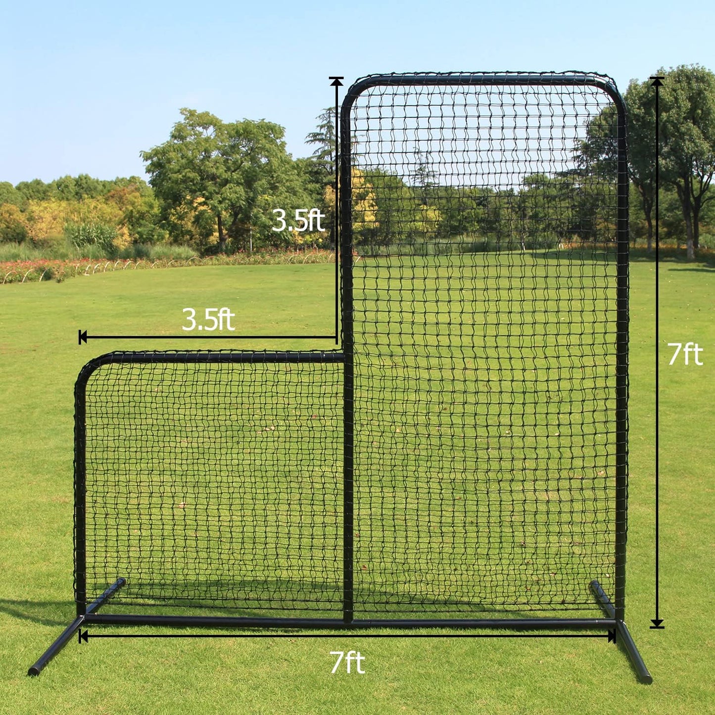 Baseball L-Screen -Heavy Duty & Portable