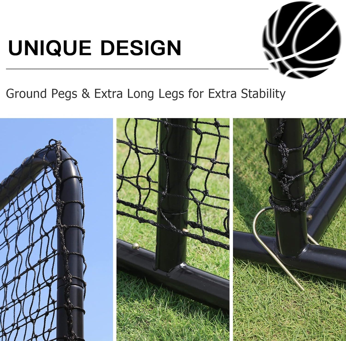 Baseball L-Screen -Heavy Duty & Portable