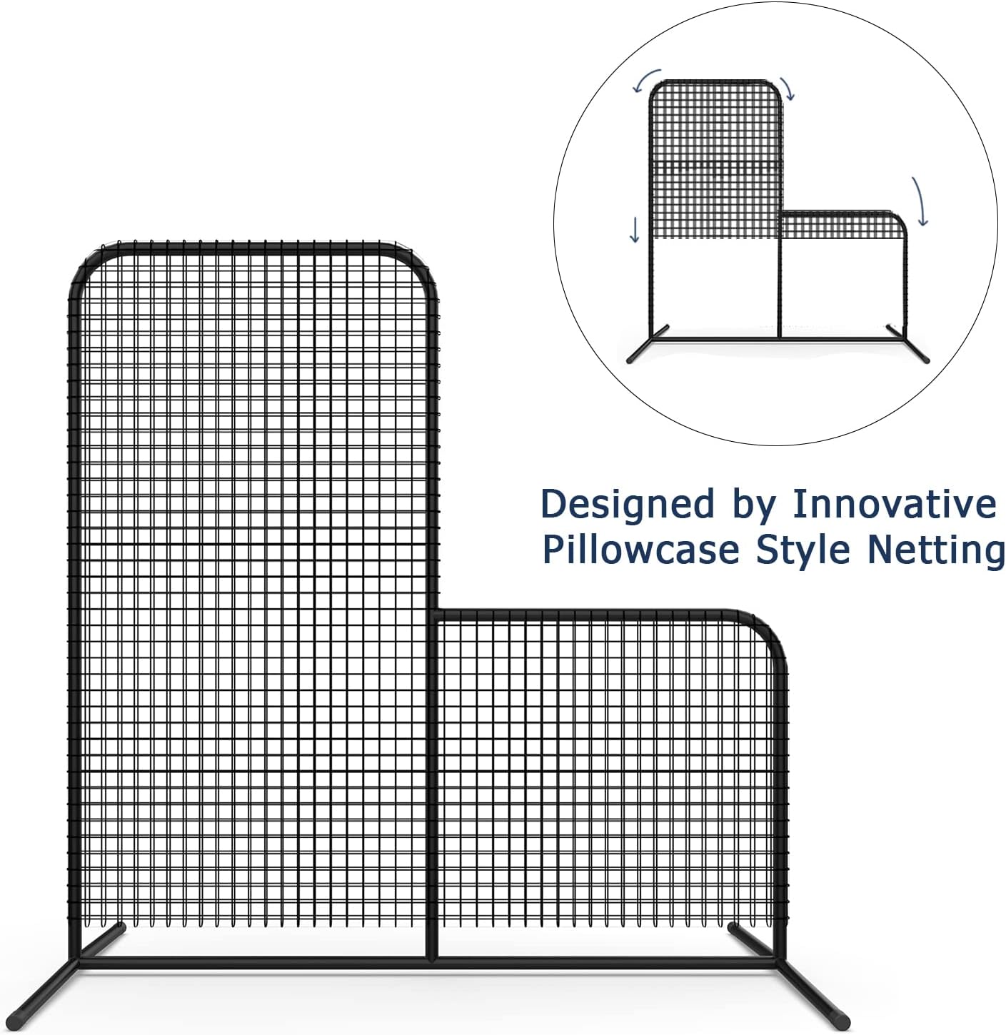 Baseball L-Screen -Heavy Duty & Portable
