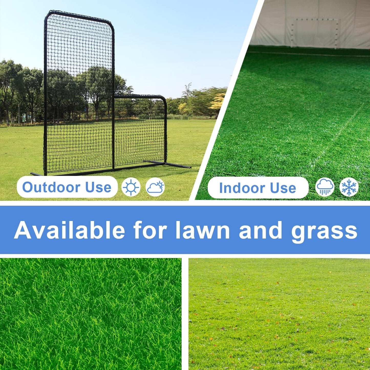 Baseball L-Screen -Heavy Duty & Portable