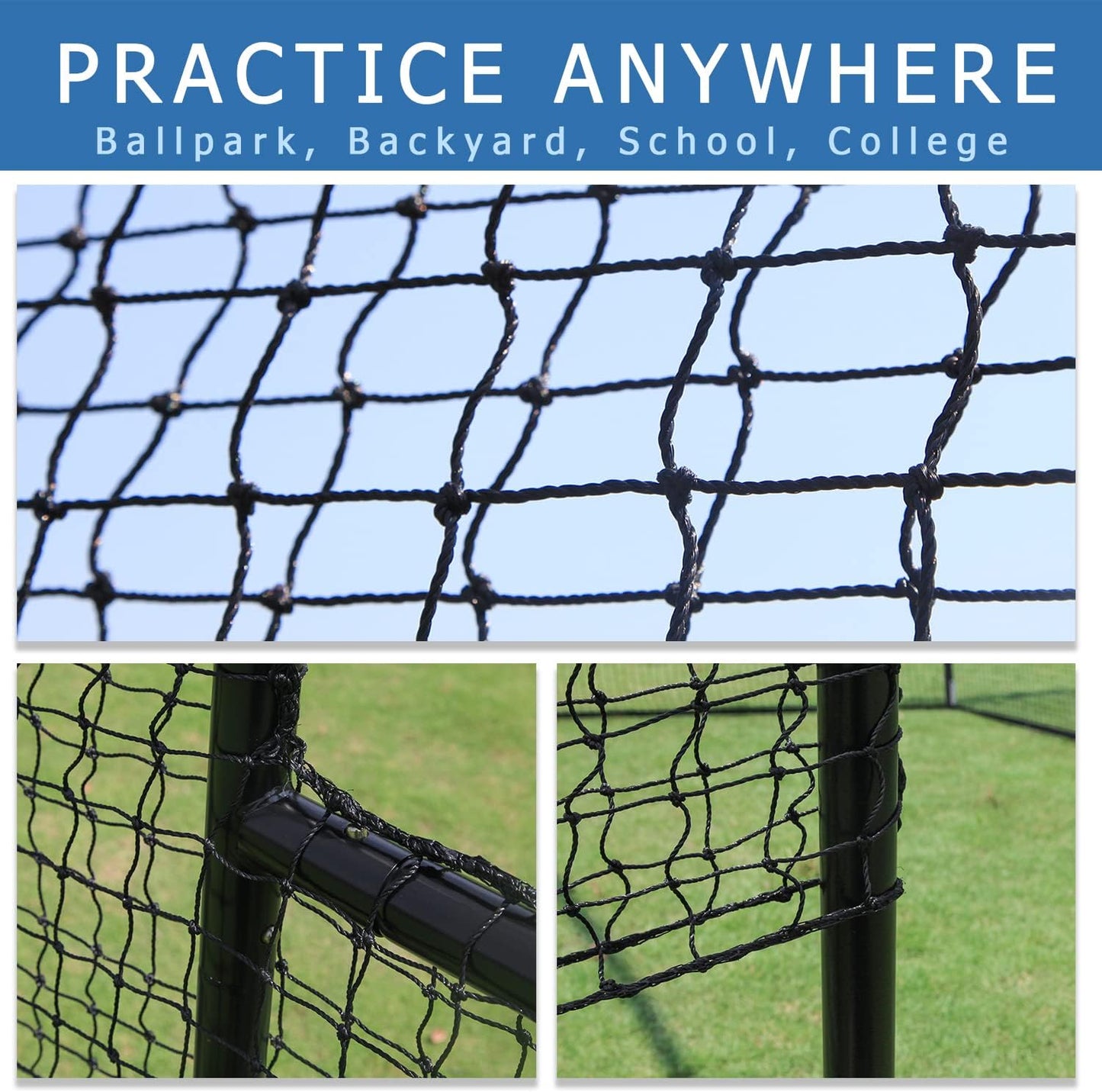 Baseball L-Screen -Heavy Duty & Portable