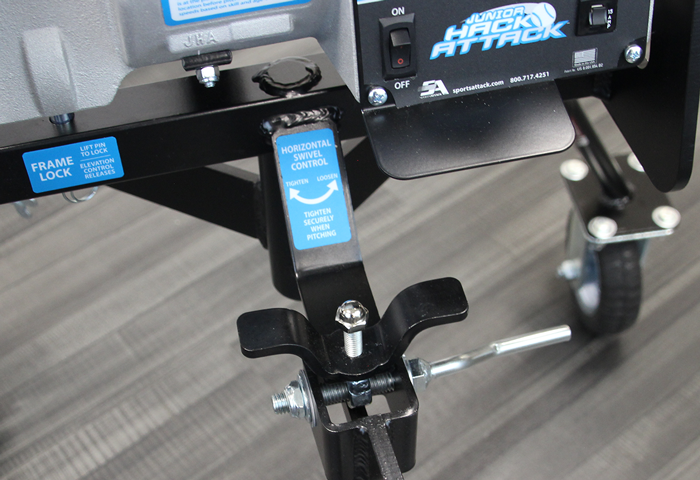 *Jr. Hack Attach Softball Pitching Machine (Free Shipping)