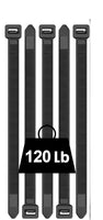 Heavy Duty Zip Ties 8"-Pack of 100