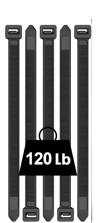 Heavy Duty Zip Ties 12"-Pack of 100